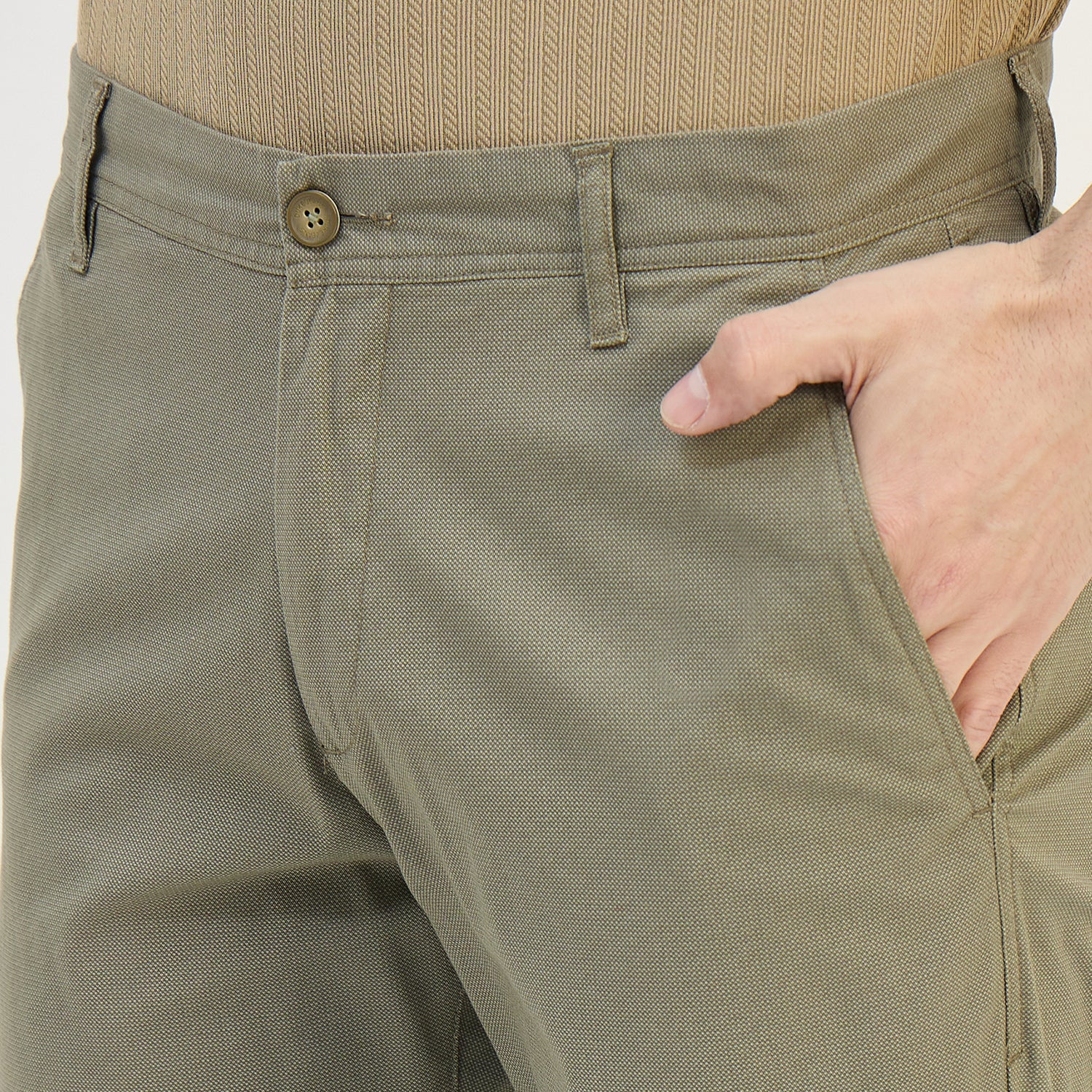 Duke Urban Men Narrowfit Flatfront Trouser (SDT4610)