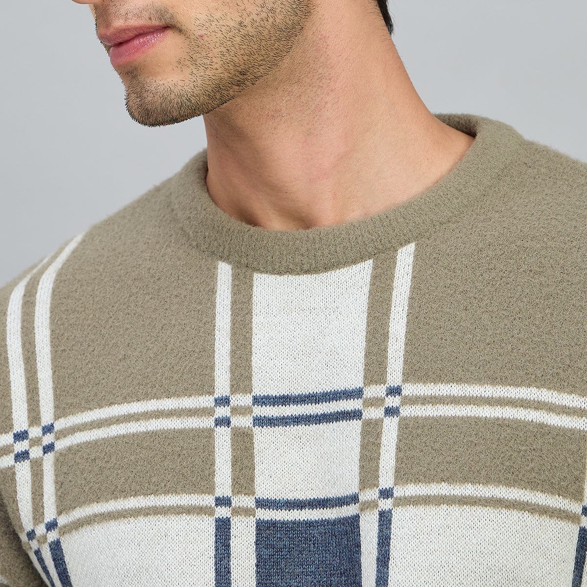 Duke Men Full Sleeve V Neck Regular Fit Sweater (SDS2209R)