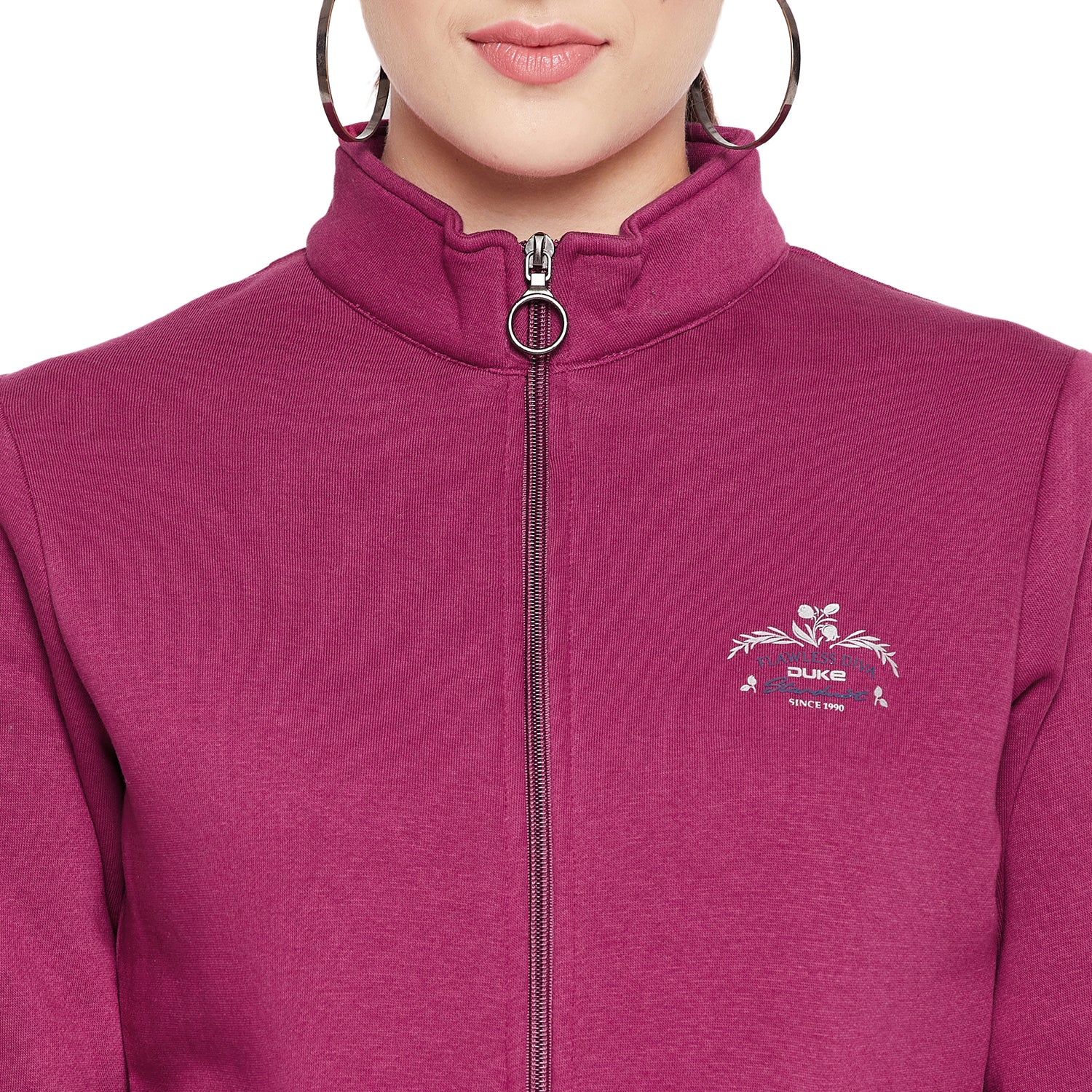 Duke Urban Women Zipper Sweatshirt (MLFX870)
