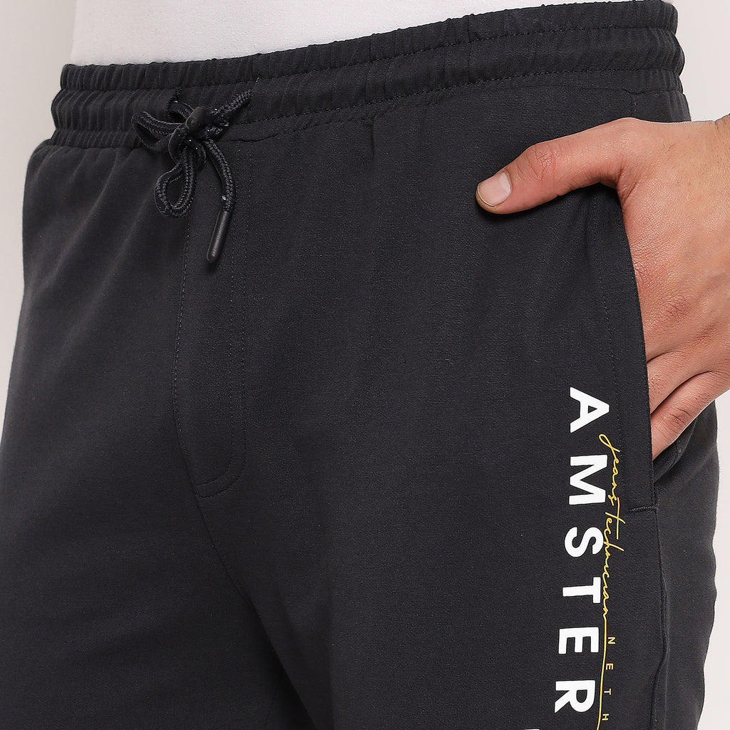Duke Urban Men Solid Track Pant (LF5693)