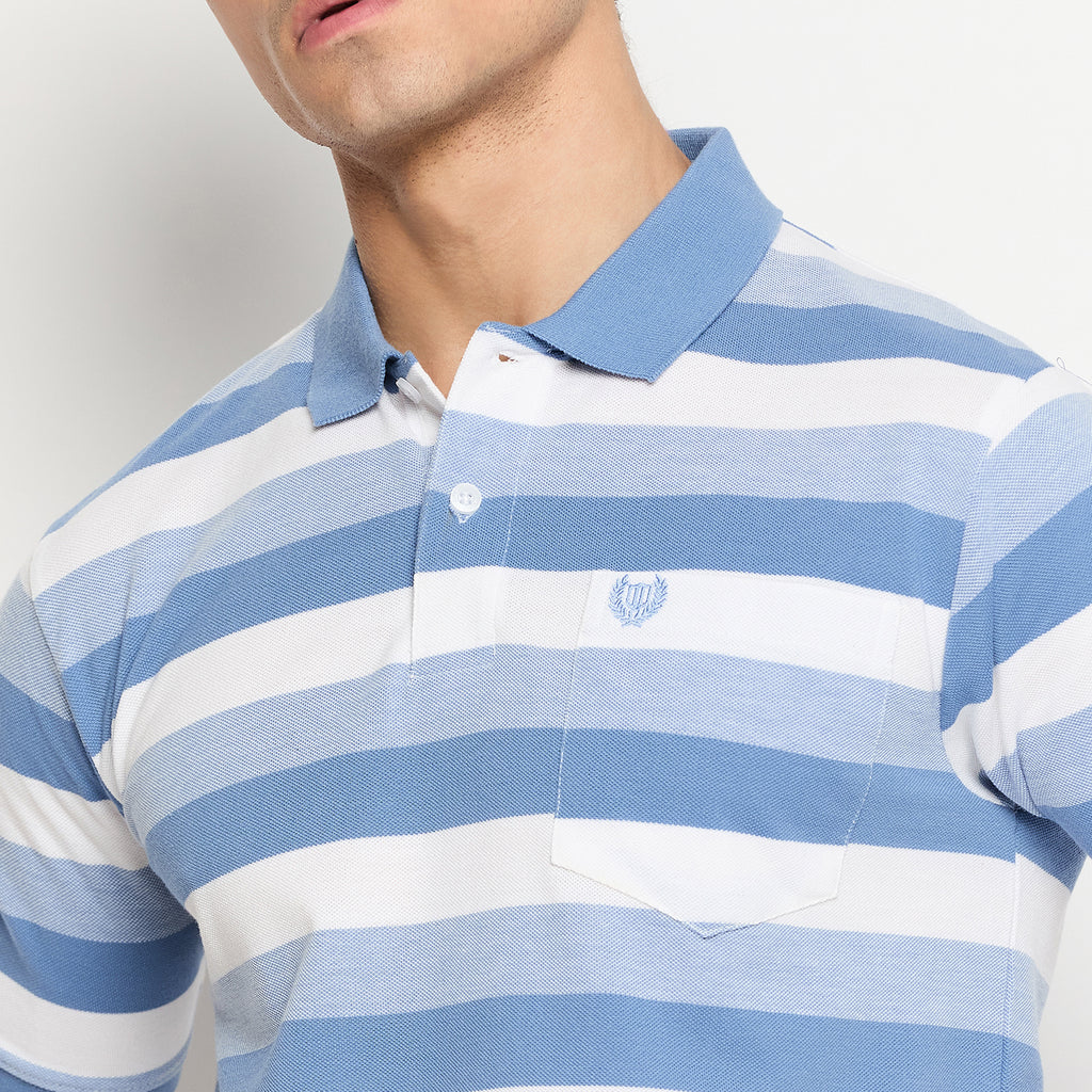 Duke Urban Men Half Sleeve Cotton T-shirt (LF7281S)