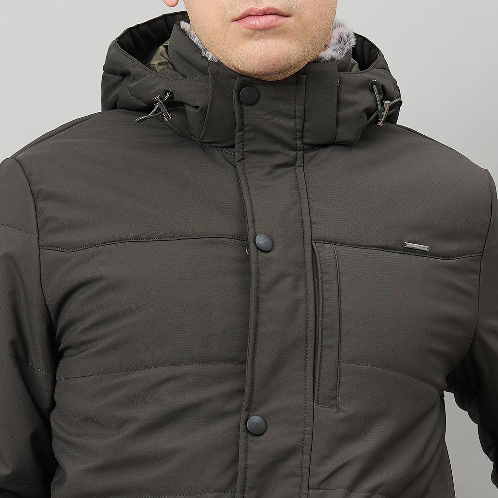 Duke Urban Men Full Sleeve Regular Hooded Jacket (SDZ3219)