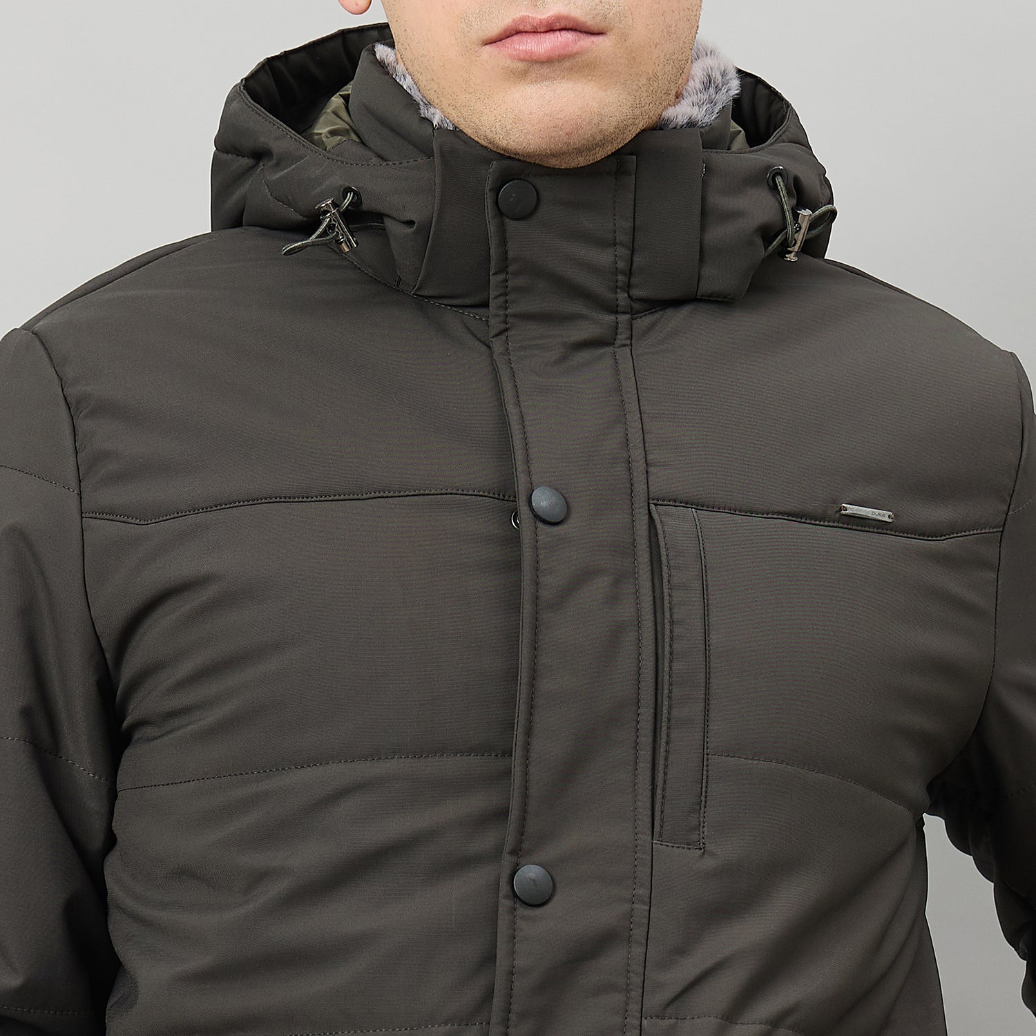 Duke Urban Men Full Sleeve Regular Hooded Jacket (SDZ3219)