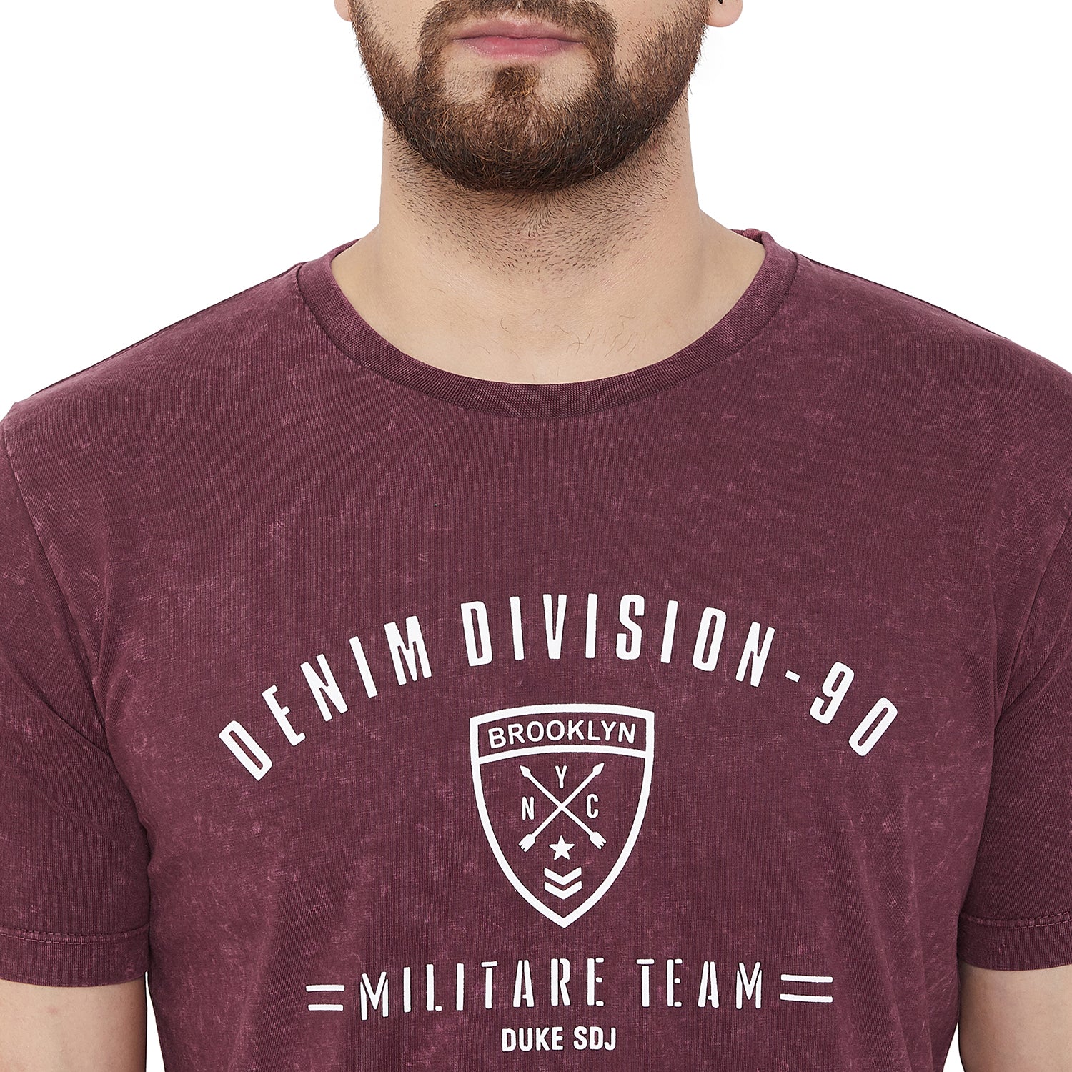 Duke Urban Men Half Sleeve Cotton Tshirt (LF4647)