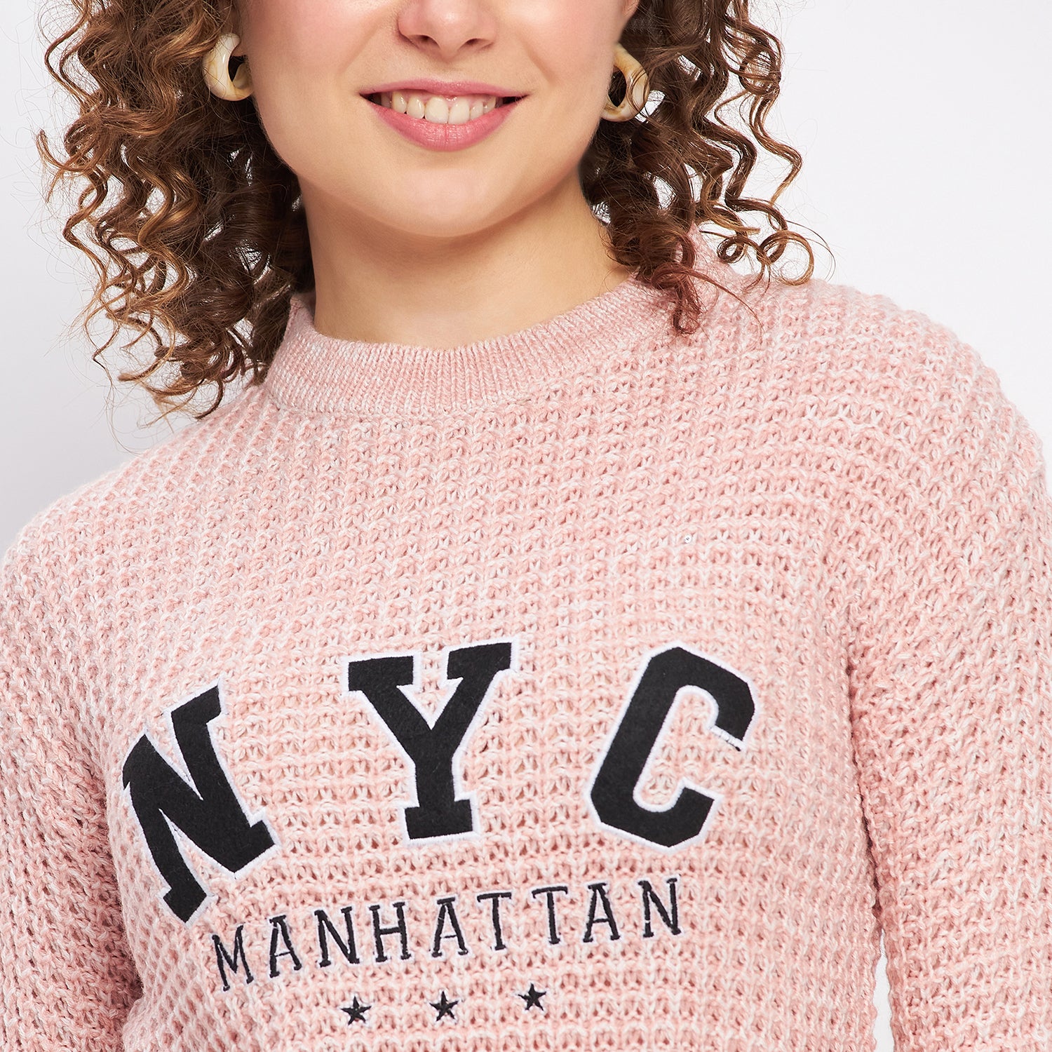 Duke Urban Women Full Sleeve Self Design Sweater (SDS1001)