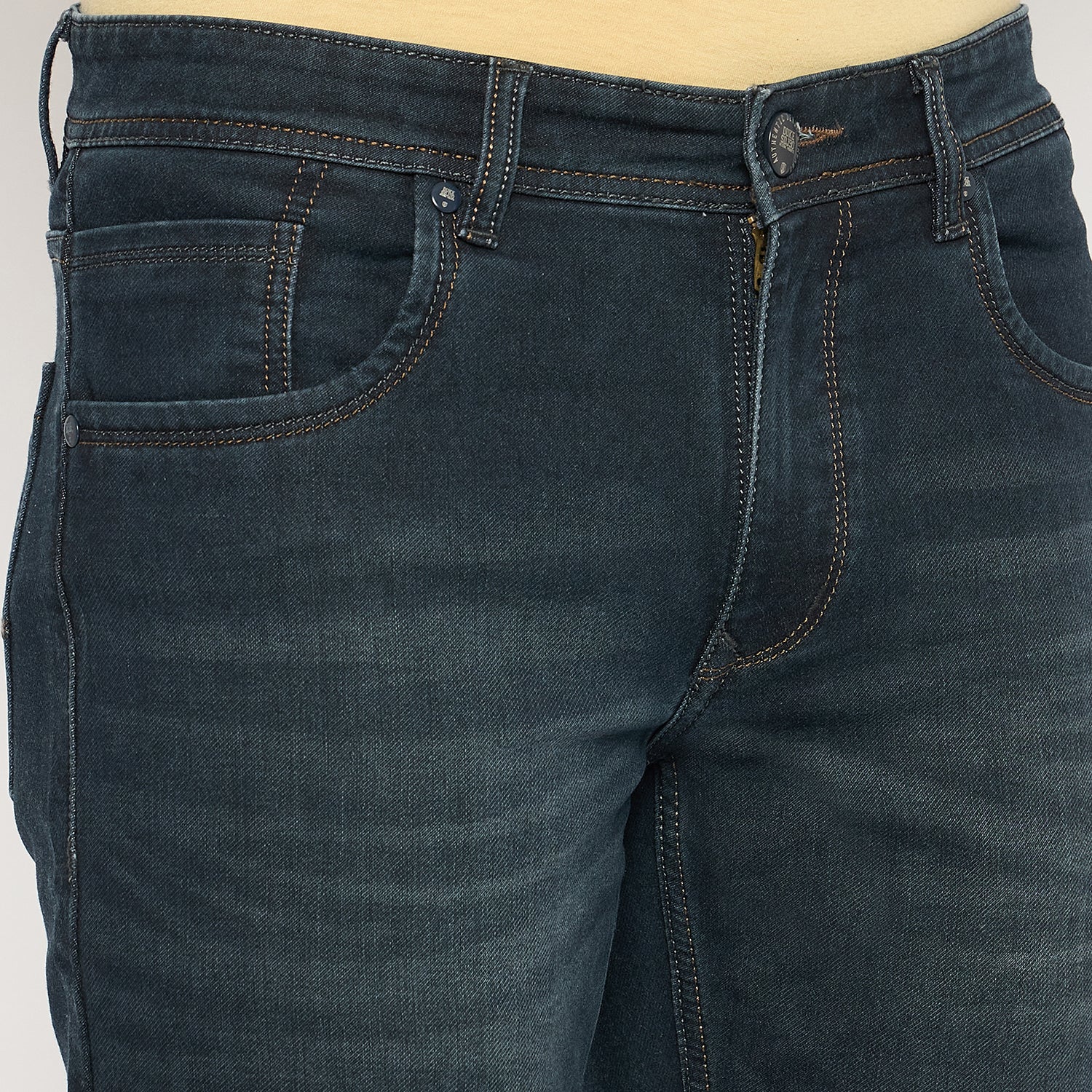 Duke Urban Men Comfort Fit Stretchable Jeans (SDD5720C)