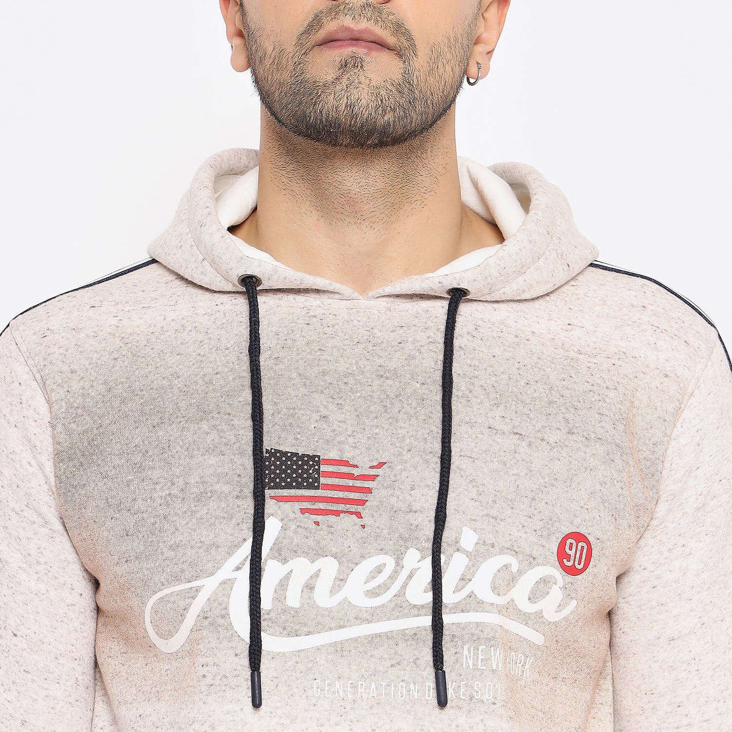 Duke Urban Men Hooded Neck Sweatshirt (LF3838)