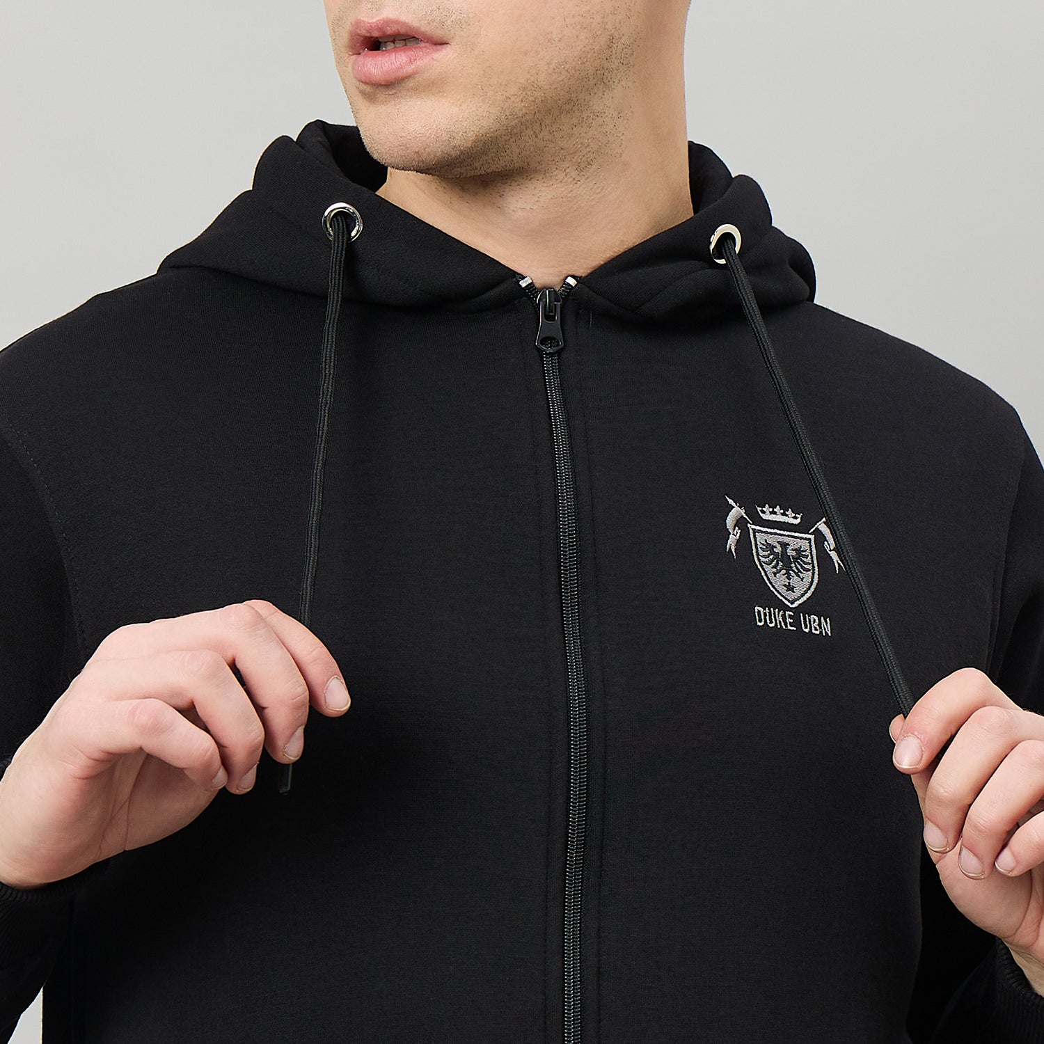 Duke Urban Men Hooded Neck Full Sleeve Tracksuit (LF6060)