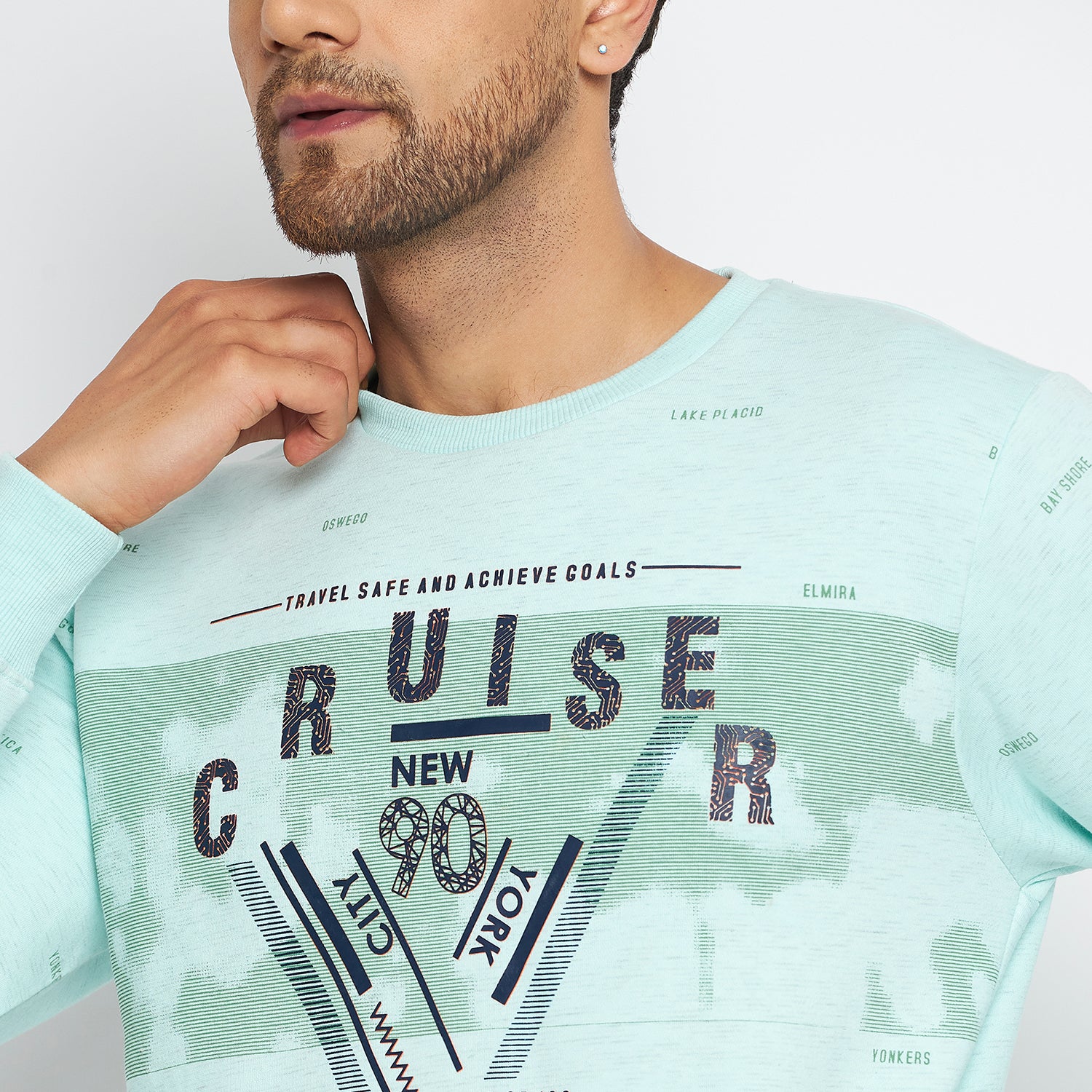 Duke Urban Men Round Neck Sweatshirt (LF6104)