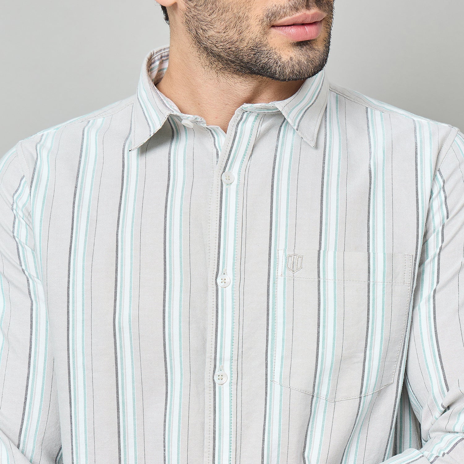 Duke Urban Men Full Sleeve Cotton Shirt (SDO7STF)