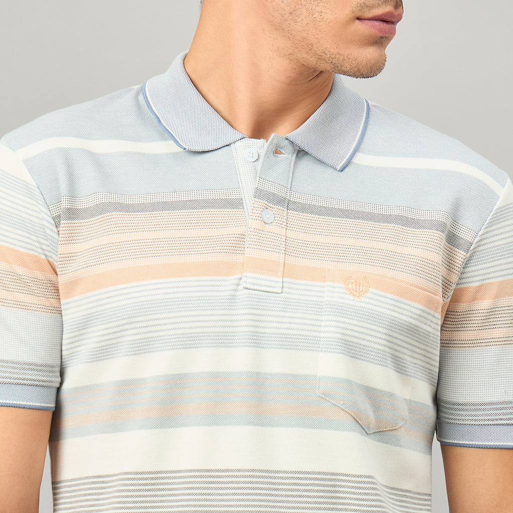 Duke Urban Men Half Sleeve Cotton Tshirt (LF7653)
