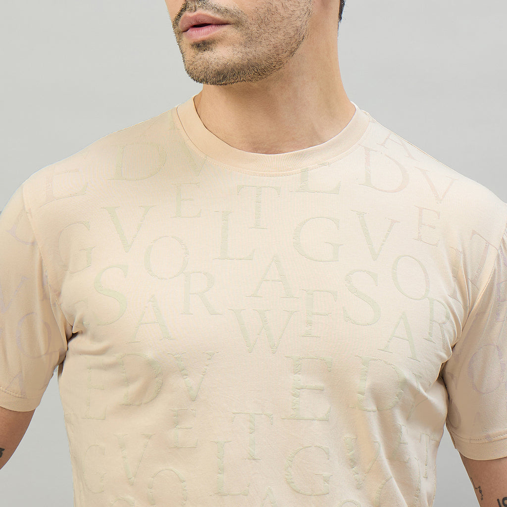 Duke Urban Men Half Sleeve Cotton Smart Fit Casual T-shirt (LF6089A)