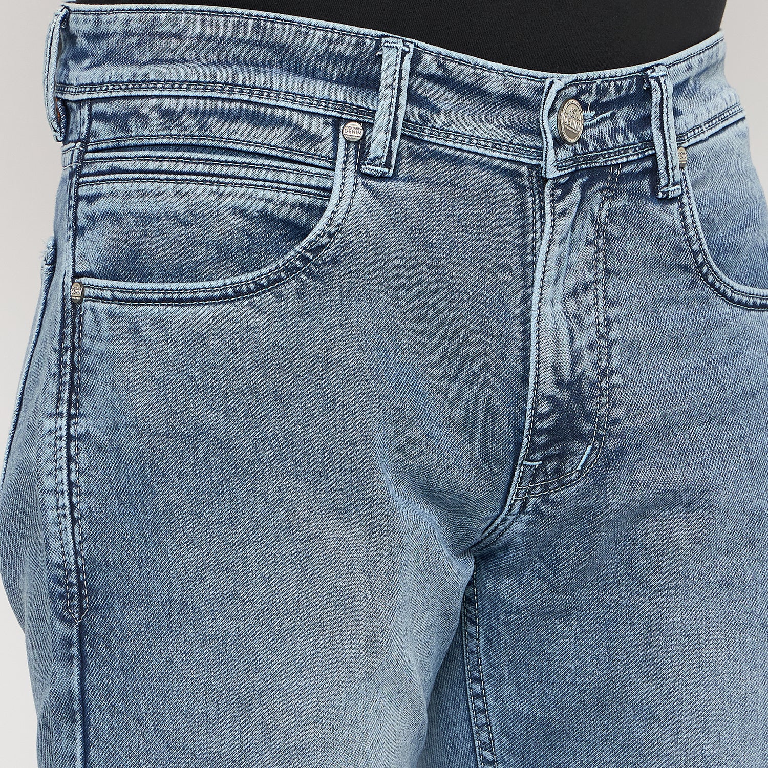 Duke Urban Men Comfort Fit Stretchable Jeans (SDD5670C)
