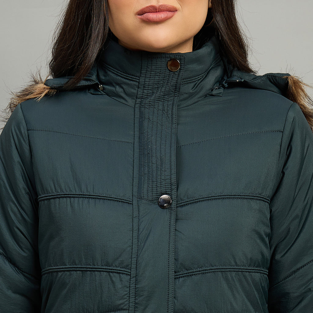 Duke Urban Women Short Style Full Sleeve Hooded Jacket (SDZ4115)