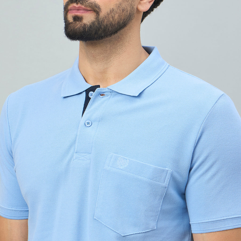 Duke Urban Men Smart Fit Solid Polo Tshirt (ONSD39) (More Colors)