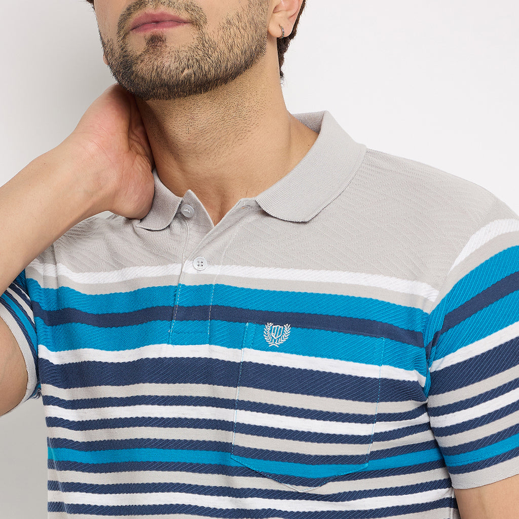 Duke Stardust Men Half Sleeve Cotton T-shirt (LF7216)
