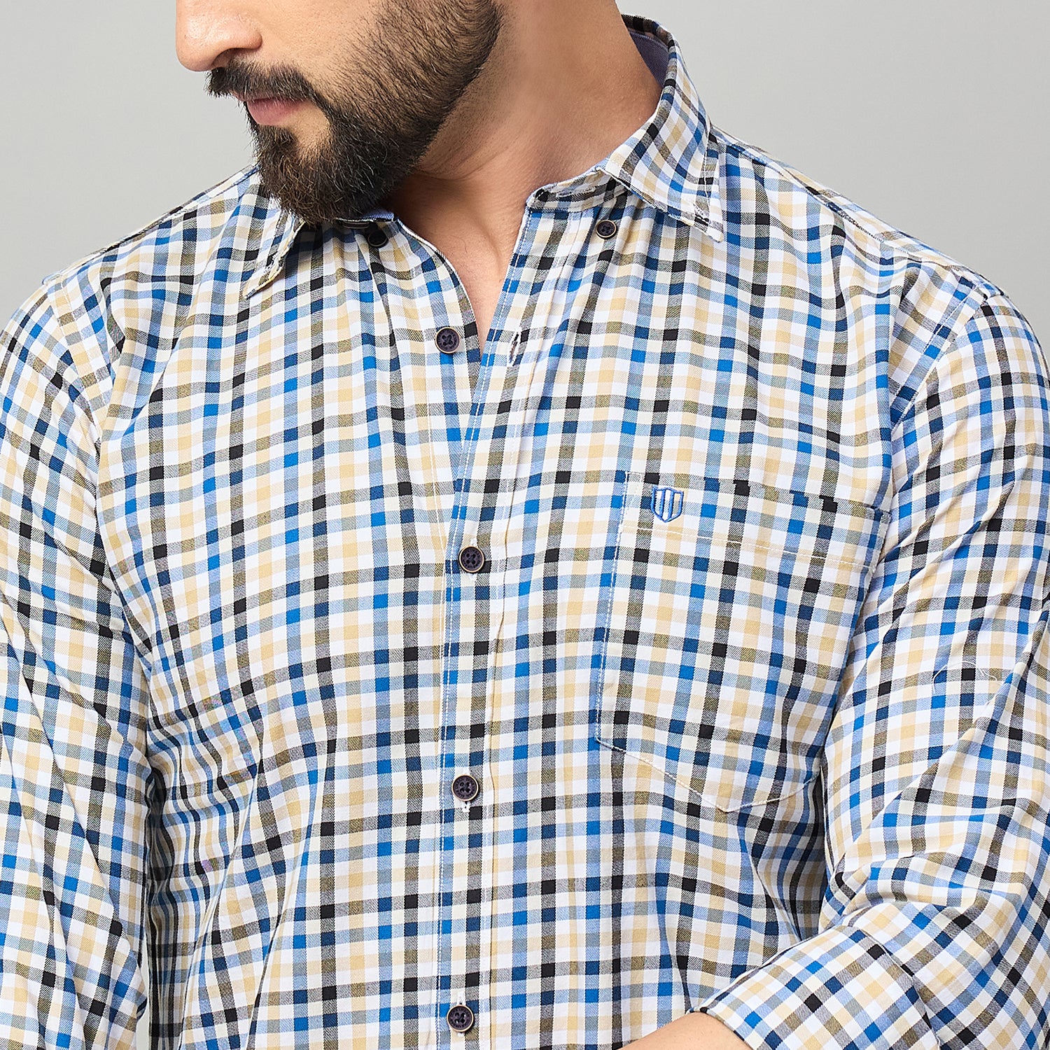Duke Urban Men Full Sleeve Cotton Shirt (SDO5CKBE)