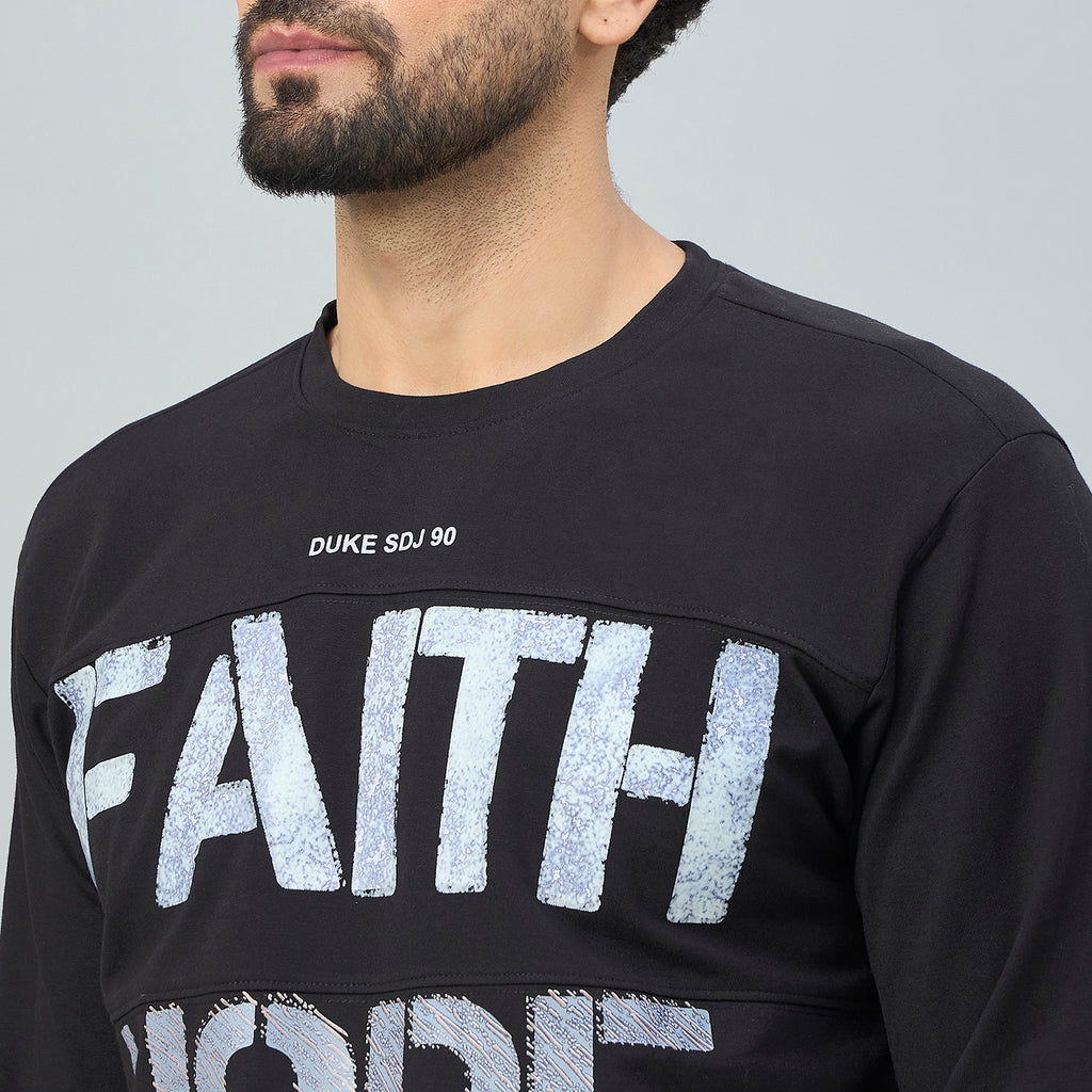 Duke Urban Men Round Neck Regular Sweatshirt (LF3948S)