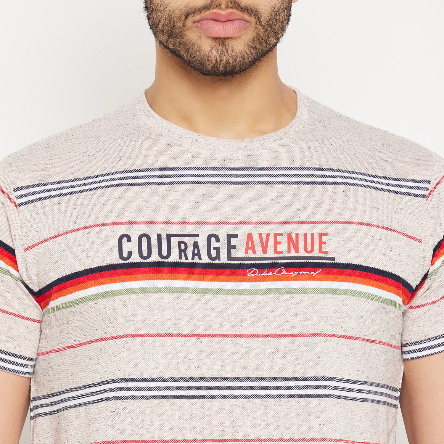 Duke Stardust Men Half Sleeve Round Neck Cotton T-shirt (4022)