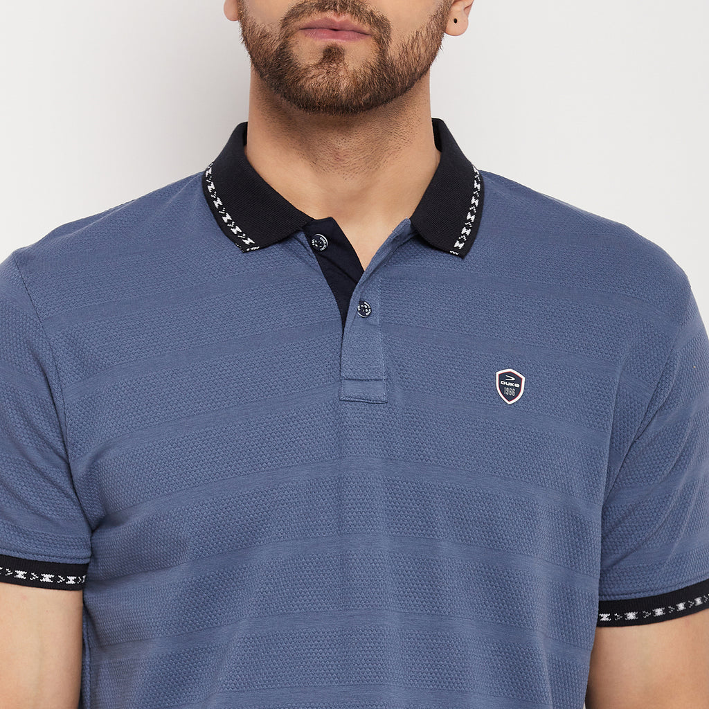 Duke Stardust Men Half Sleeve Cotton T-shirt (LF5854)
