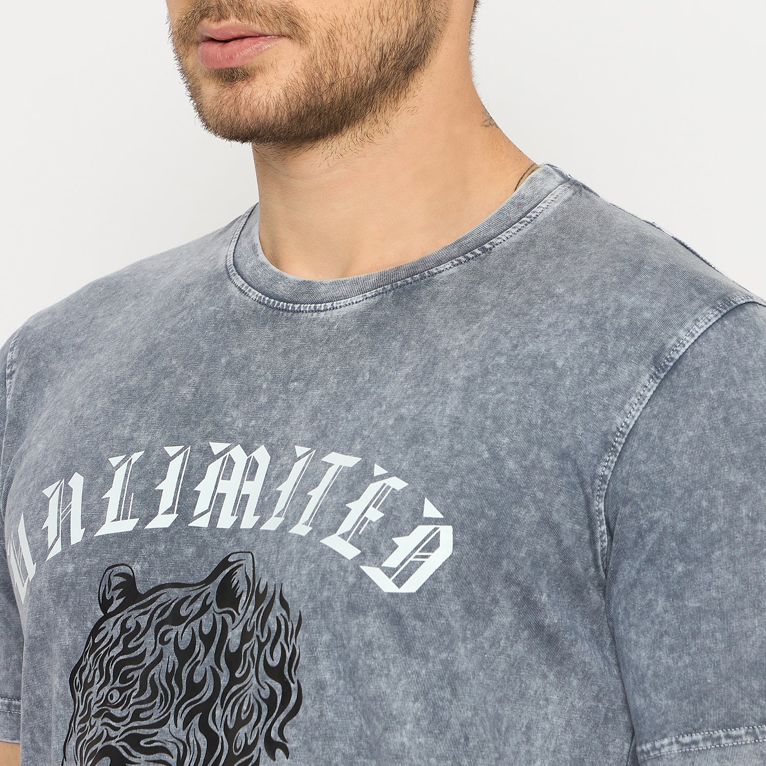 Duke Urban Men Half Sleeve Cotton Tshirt (LF7427)