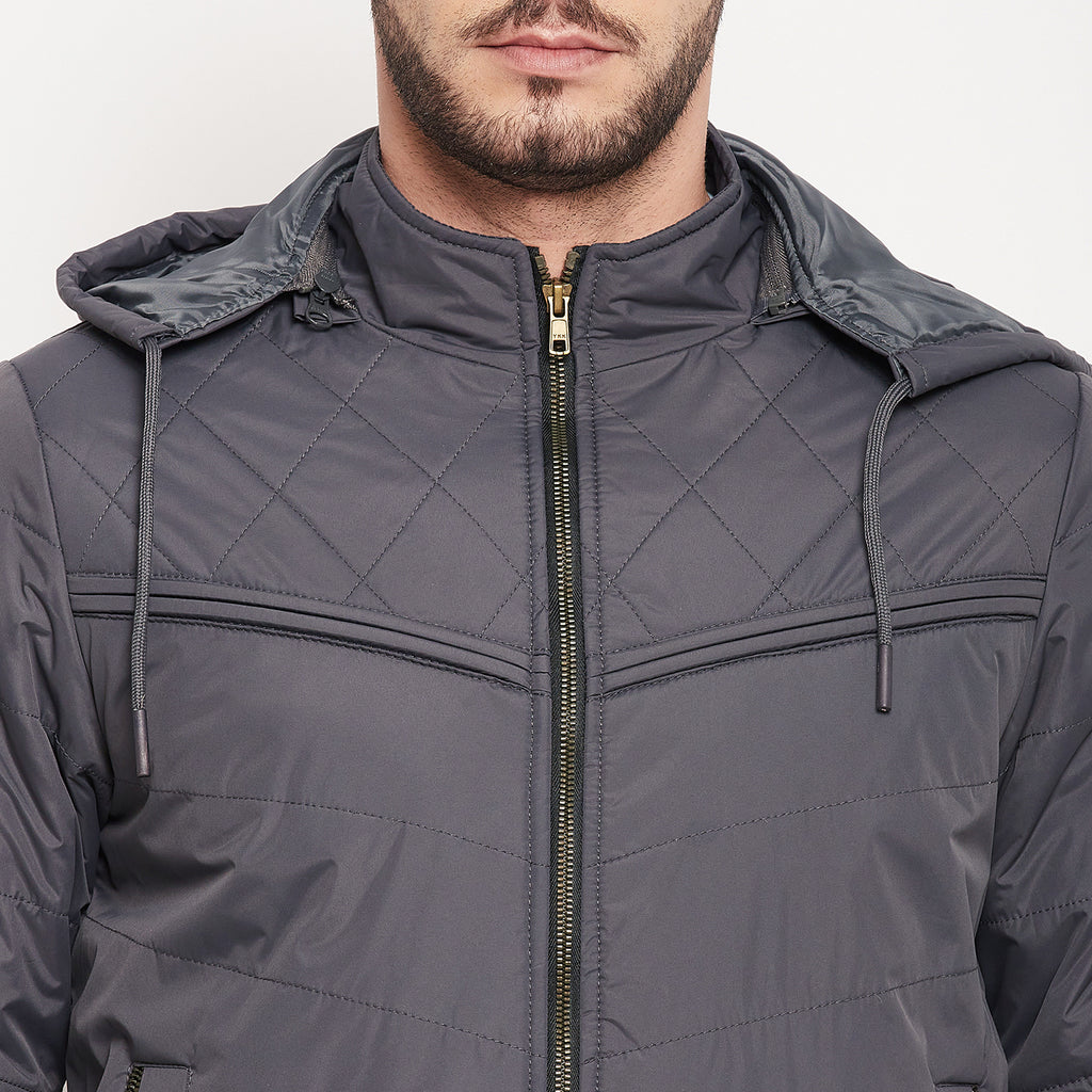 Duke Urban Men Full Sleeve Hooded Jacket (OSDZ1089)