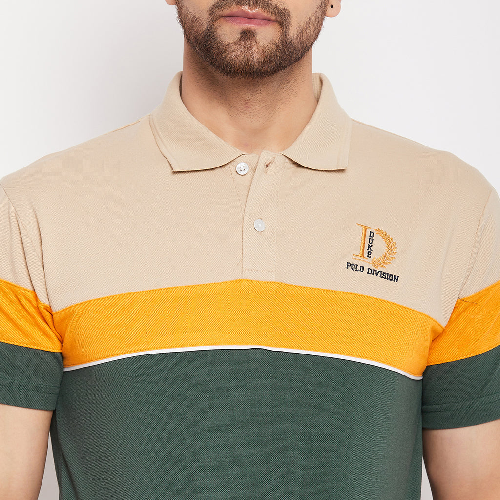 Duke Stardust Men Polo Neck Half Sleeve Cotton T-shirt (1149)