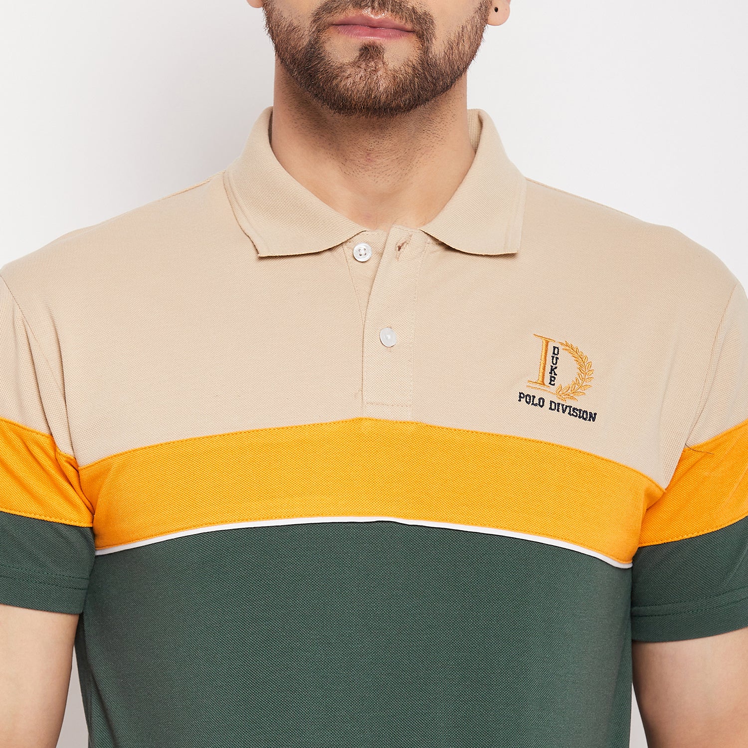 Duke Stardust Men Polo Neck Half Sleeve Cotton T-shirt (1149)