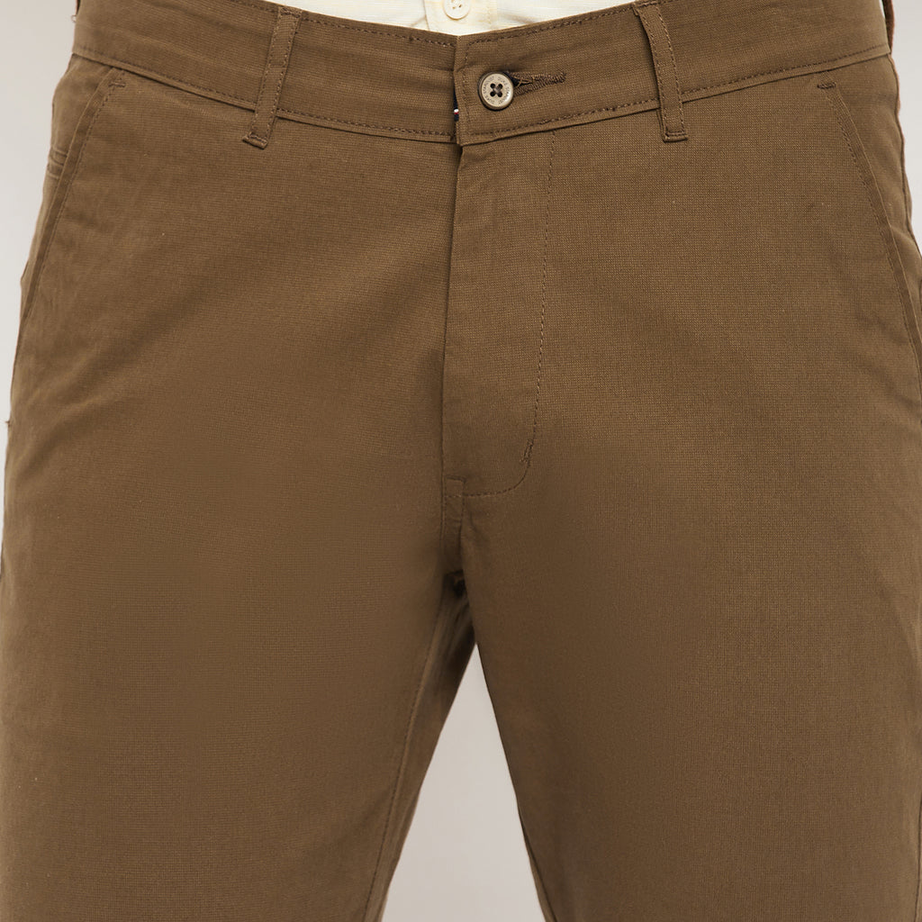 Duke Stardust Men Slim Fit Cotton Trousers (SDT4580)