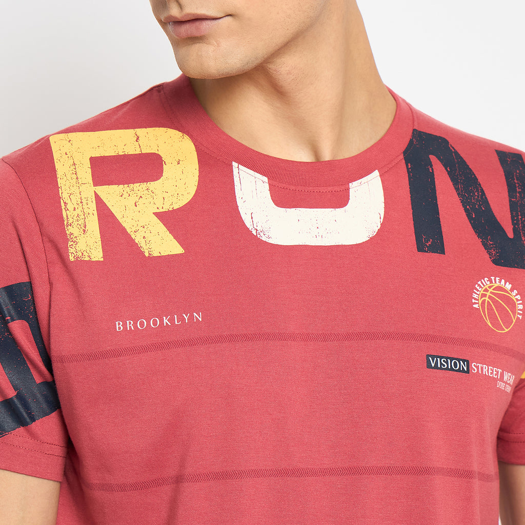 Duke Urban Men Half Sleeve Cotton Tshirt (LF7153)