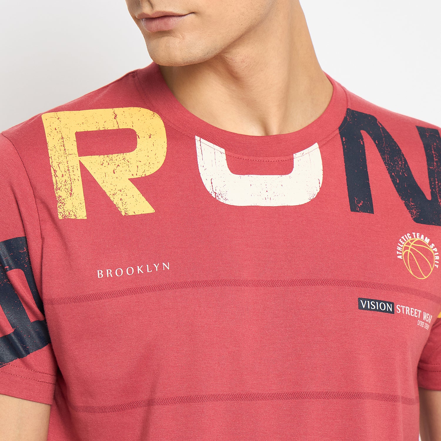 Duke Urban Men Half Sleeve Cotton Tshirt (LF7153)