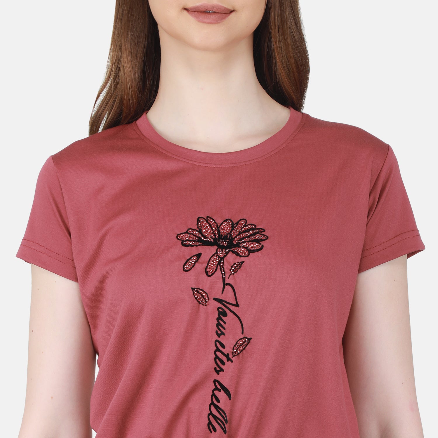 Duke Urban Women Round Neck Printed Top (LFX892)