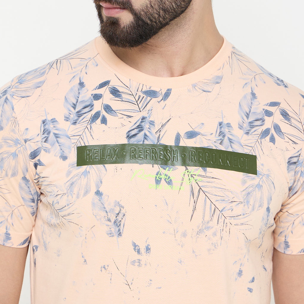 Duke Urban Men Half Sleeve Cotton Tshirt (MLF7147)
