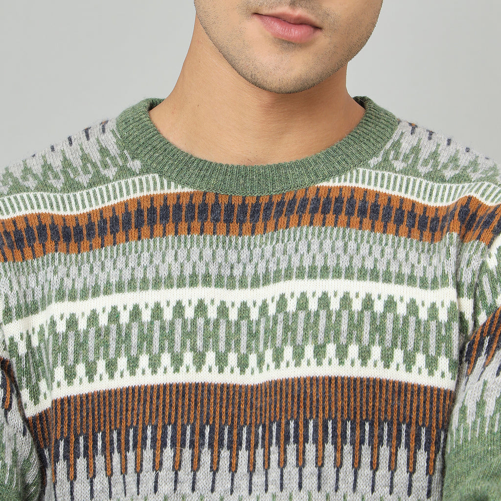 Duke Urban Men Full Sleeve Classic round neck sweater (SDS2237)