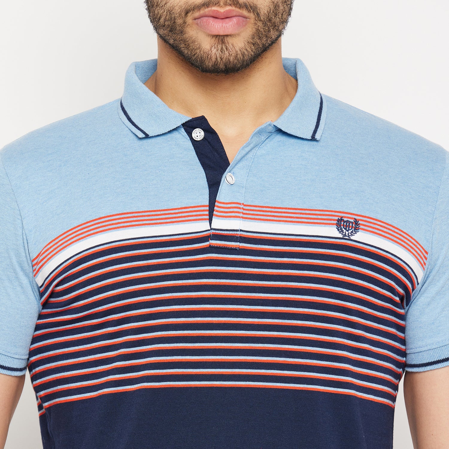Duke Stardust Men Half Sleeve Polo Neck Cotton T-shirt (LF5726)