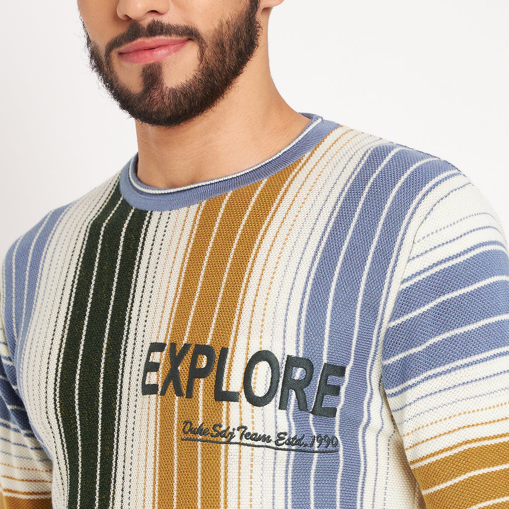 Duke Urban Men Full Sleeve Round Neck Pullover (SDS2015)