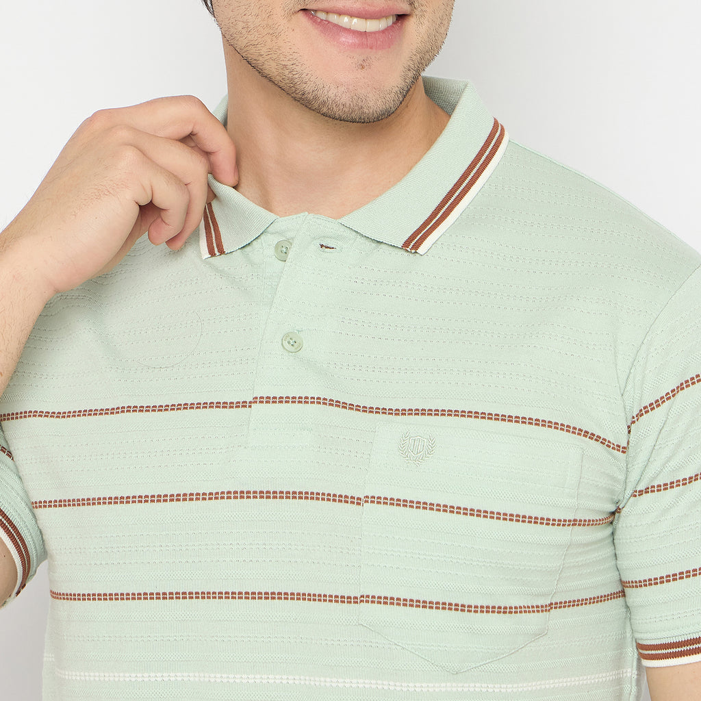 Duke Urban Men Half Sleeve Cotton Tshirt (LF7362)