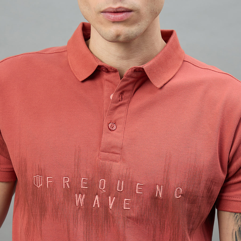 Duke Urban Men Half Sleeve Printed Slim fit Polo T-Shirt (LF7527)