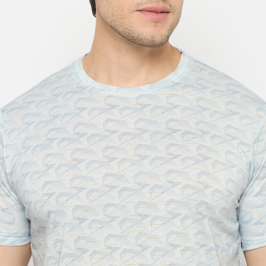 Duke Urban Men Half Sleeve Cotton Tshirt (LF7485)