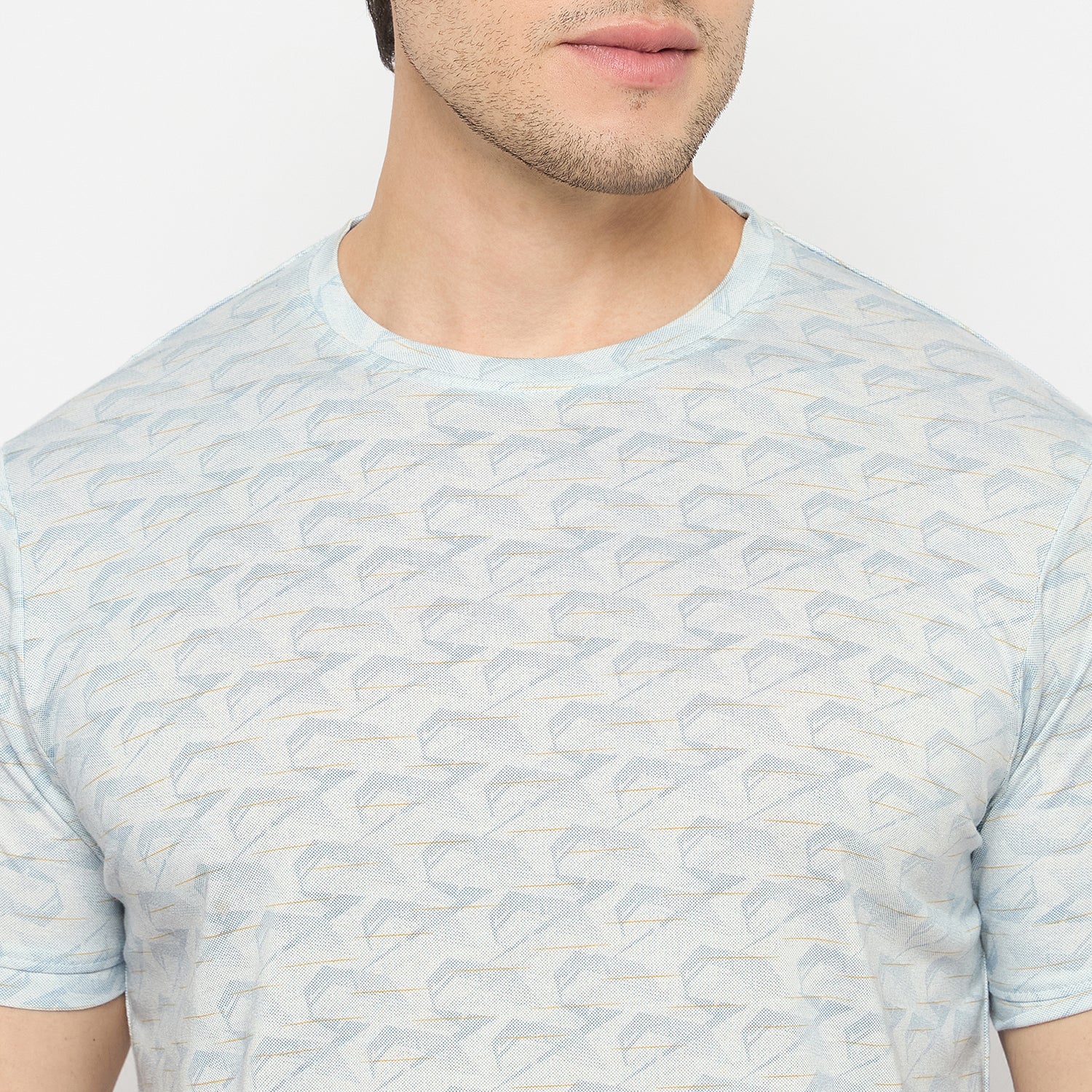 Duke Urban Men Half Sleeve Cotton Tshirt (LF7485)