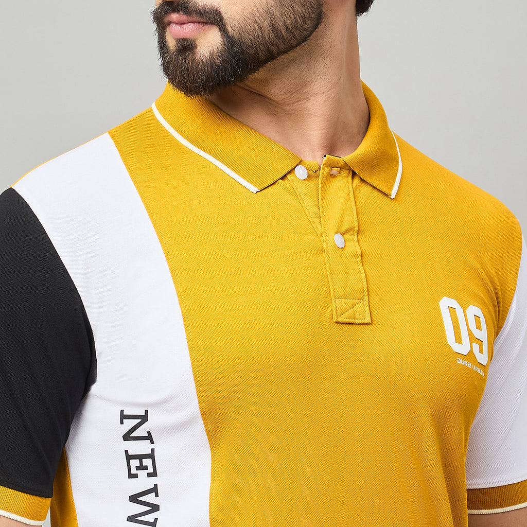 Duke Urban Men Half Sleeve Polo Cotton Tshirt (LF7658)