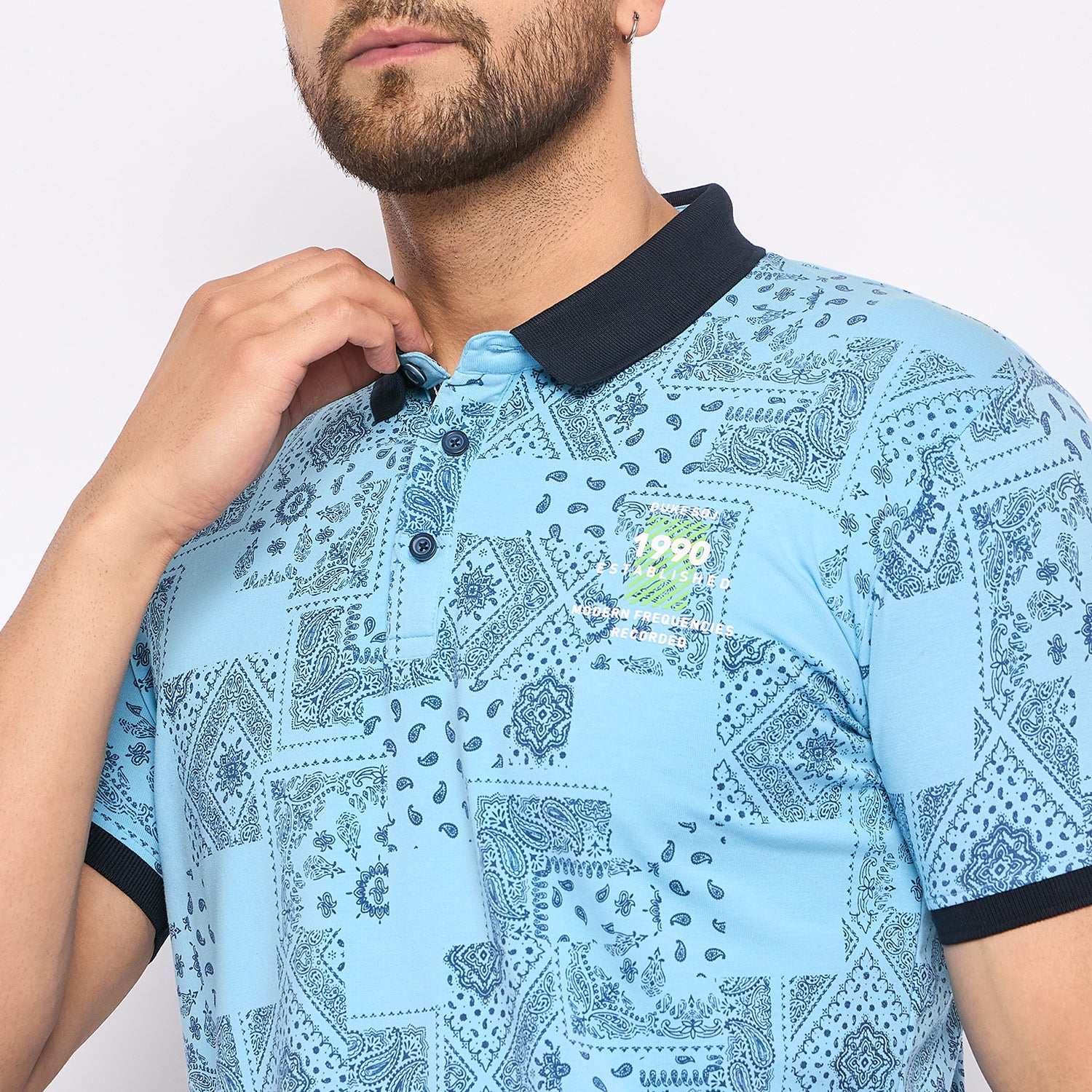 Duke Stardust Men Half Sleeve Cotton T-shirt (LF5861)