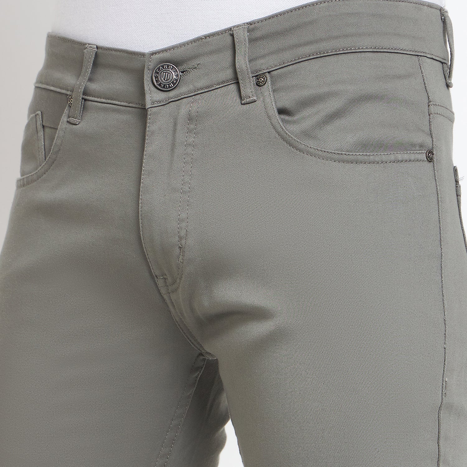 Duke Urban Men Solid Chinos Trousers (SDT4604)
