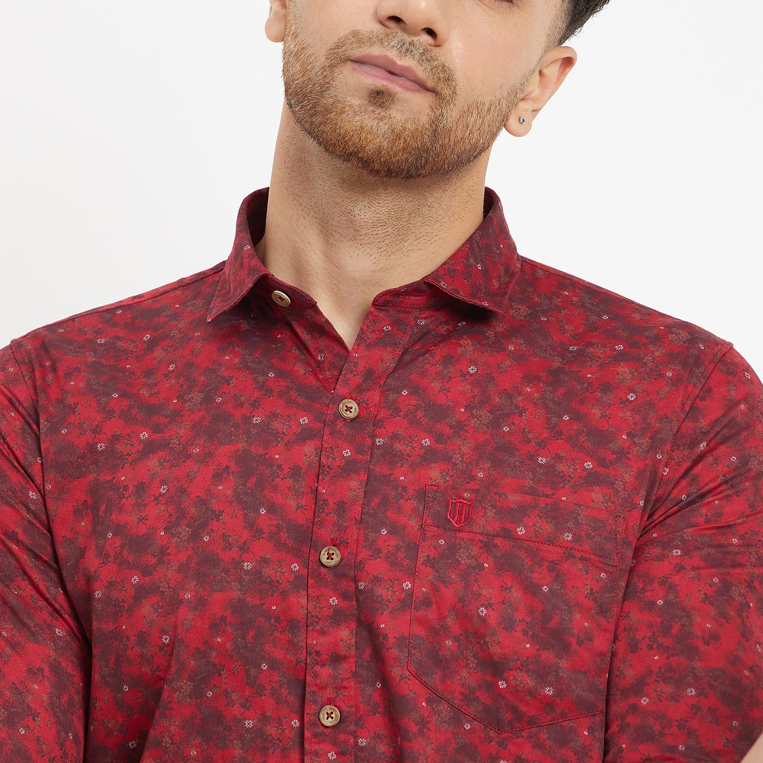 Duke Urban Men Full Sleeve Cotton Shirt (SDO8PRSH)