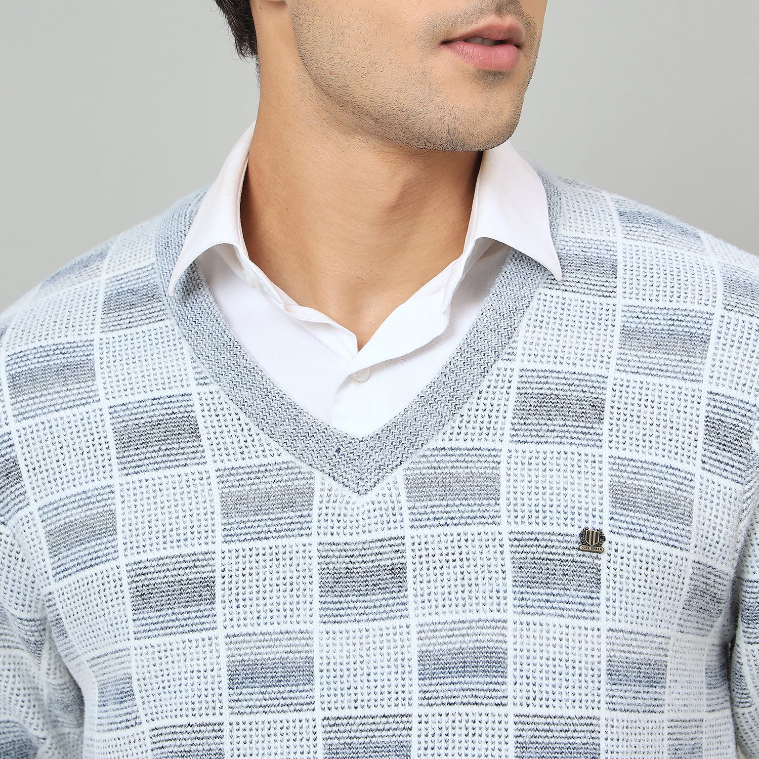 Duke Urban Men V-neck full sleeve sweater (SDS2245)
