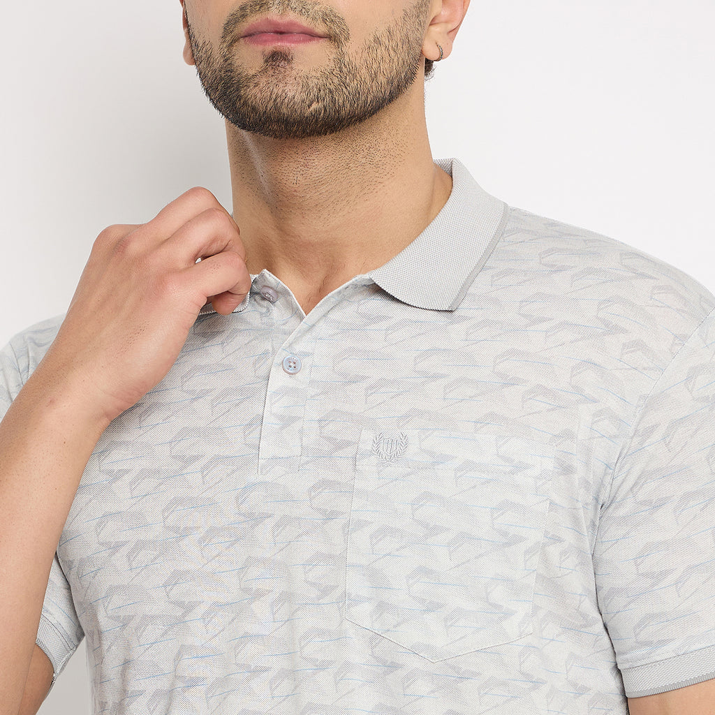 Duke Urban Men Half Sleeve Cotton T-shirt (LF7313)