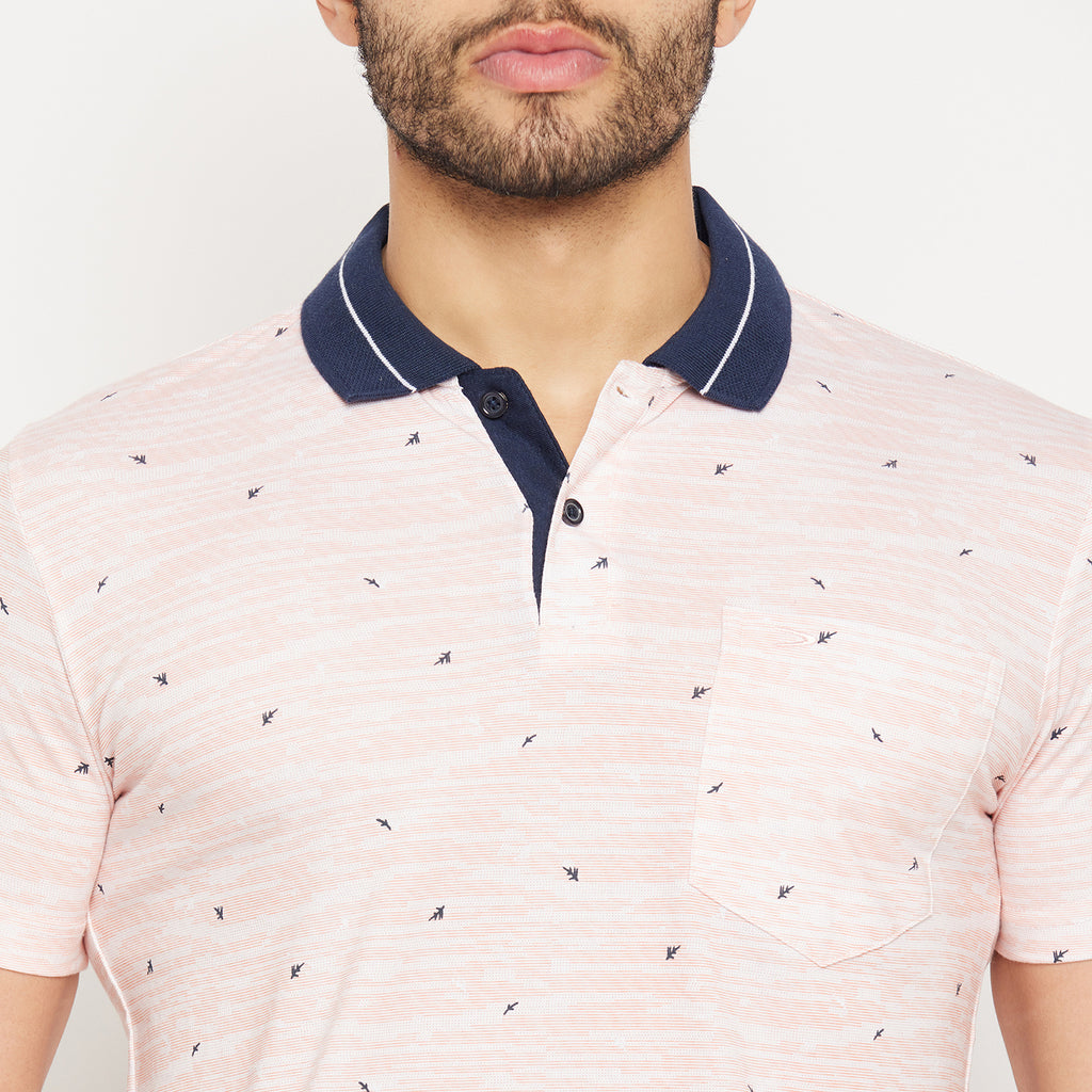 Duke Stardust Men Half Sleeve Polo Neck Cotton T-shirt (4260)
