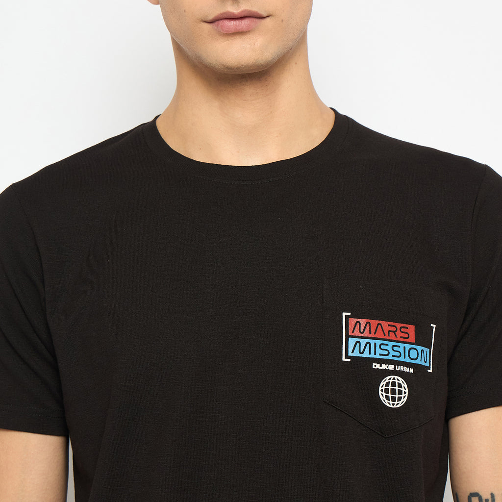 Duke Urban Men Half Sleeve Cotton Tshirt (LF7307)