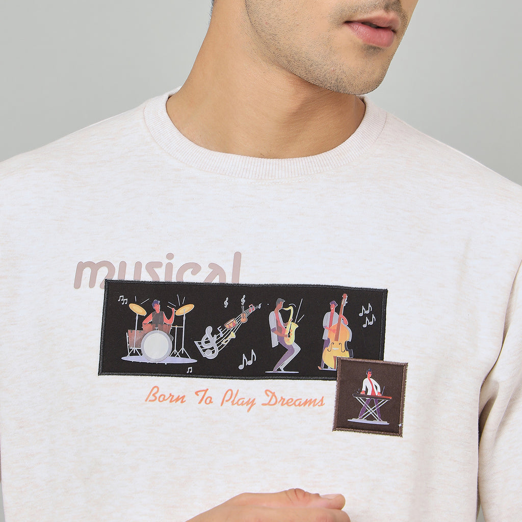 Duke Urban Men Round Neck Regular Sweatshirt (LF6347)