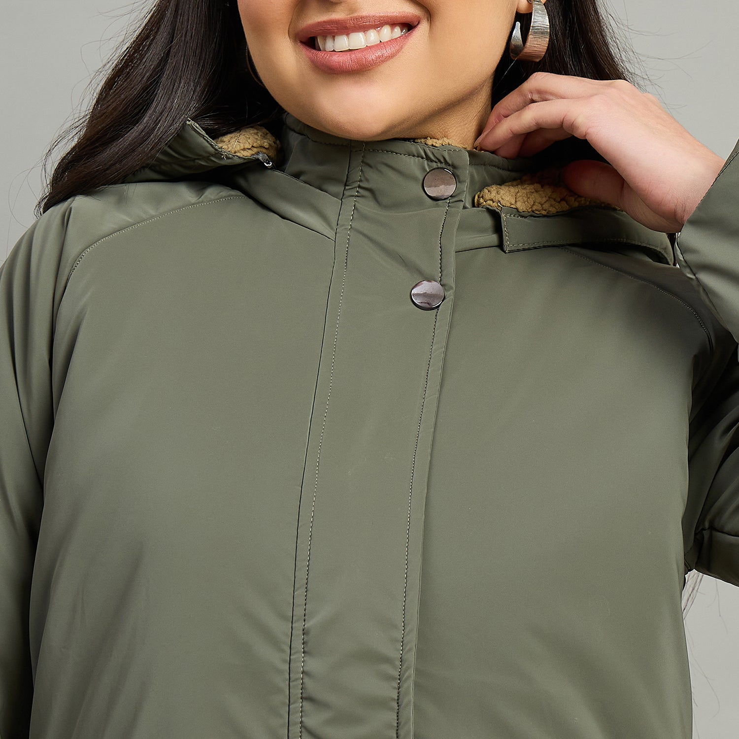Duke Urban Women Short Style Full Sleeve Hooded Jacket (SDZ4009N)